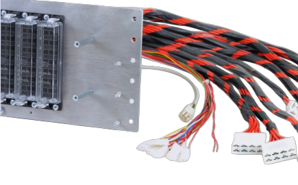 Bandagierte Frontplatten-Verdrahtung